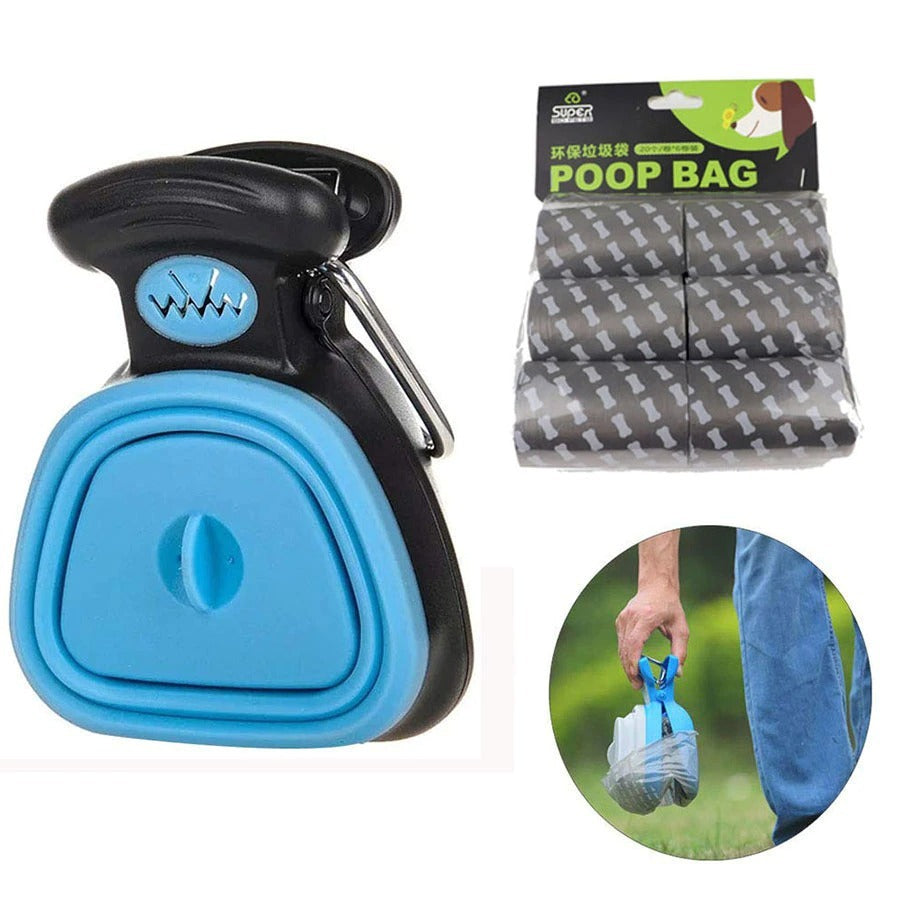 Portable pooper scooper - hygienic, Easy, clean & No mess!