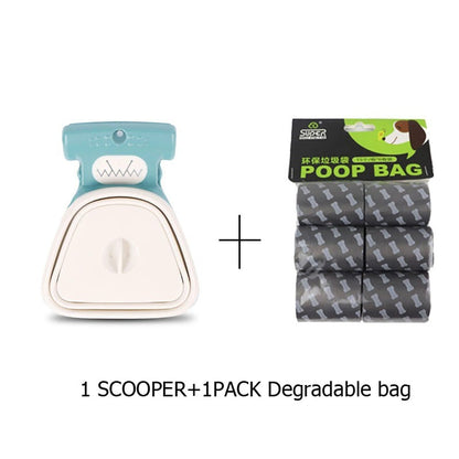 Portable pooper scooper - hygienic, Easy, clean & No mess!