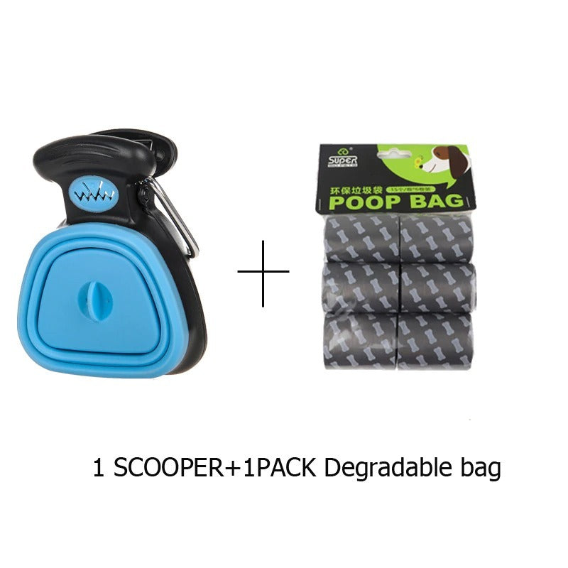 Portable pooper scooper - hygienic, Easy, clean & No mess!